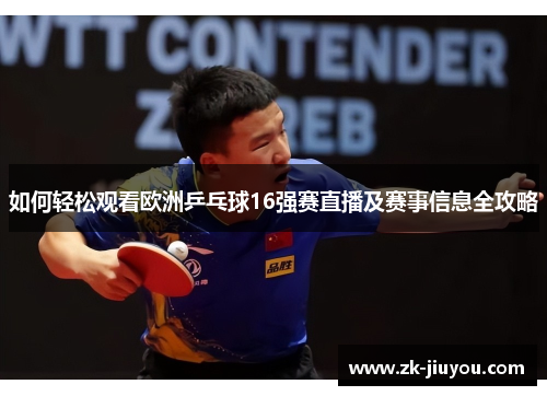 如何轻松观看欧洲乒乓球16强赛直播及赛事信息全攻略